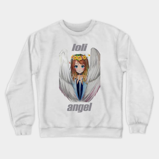 An angel loli Crewneck Sweatshirt by ss_art1